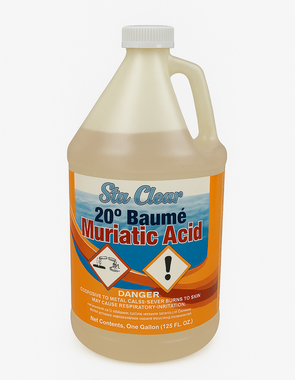 Sta Clear 20° Baume Muriatic Acid – 1 Gallon