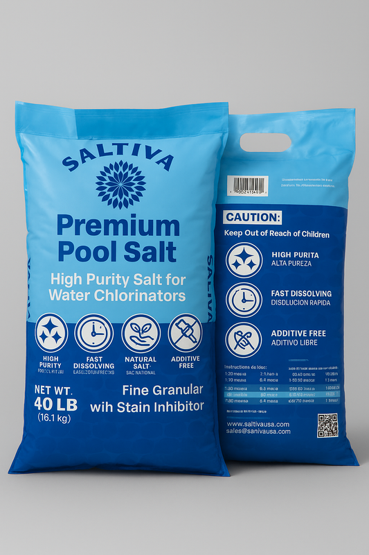 Saltiva Premium Pool Salt - 40LB