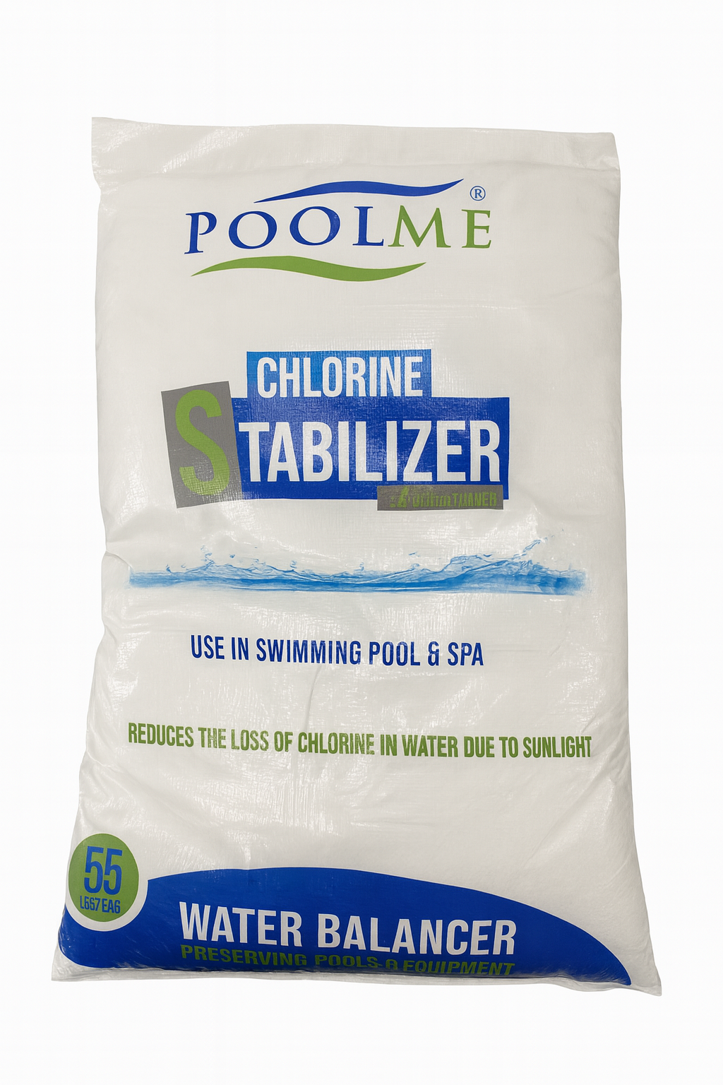 PoolMe Chlorine Stabilizer - 55lbs