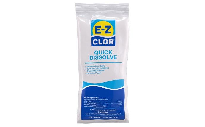 1 lb Quick Dissolve Dichlor Sanitizer Bag